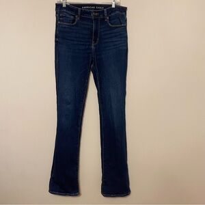American Eagle Next Level Stretch High Rise Skinny Kick Jeans